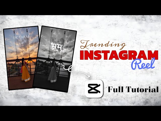 Trending Instagram Reel Video Editing in CapCut | EK TARAF BHRAM vs KARM | Full Editing Tutorial  