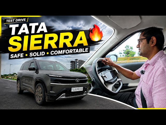 Tata Sierra test drive