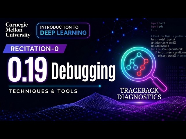 0.19 Debugging your model