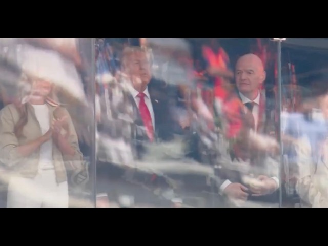 Trump BOOED MERCILESSLY at World Cup finals 