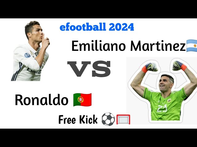Cristiano Ronaldo vs Emiliano Martinez penalty shootout 3-2  we are in a very dangerous moment