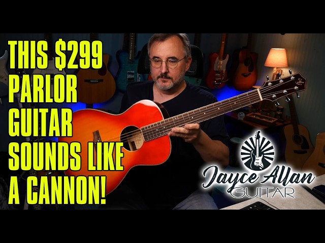 This $299 Parlor Guitar Sounds Like A Cannon!
