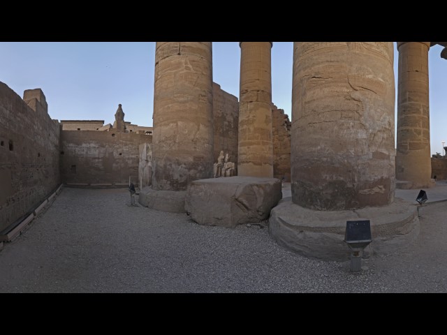 Luxor Temple Outside Columns
