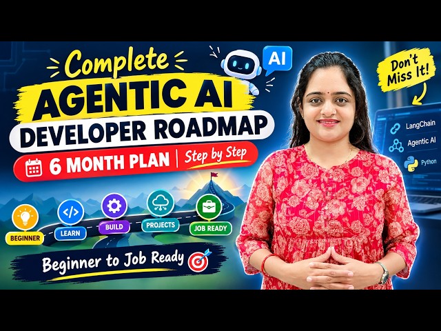 🔥Learn Agentic AI in 6 steps | Beginner to Job Ready | DON'T MISS
