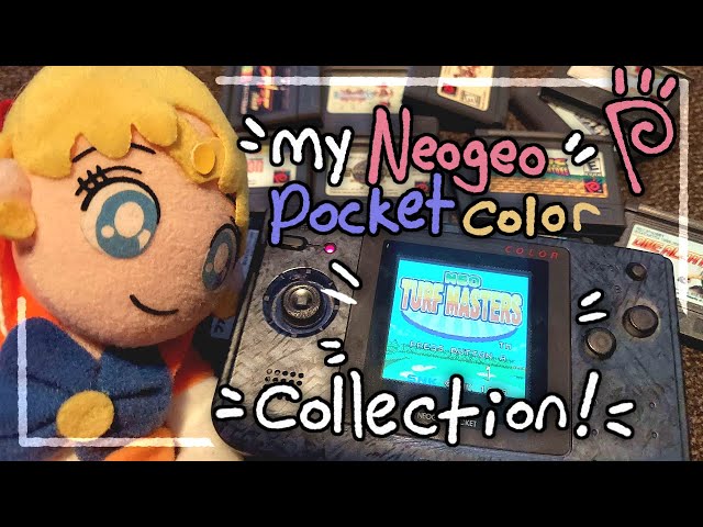 my Neo Geo Pocket Color collection!