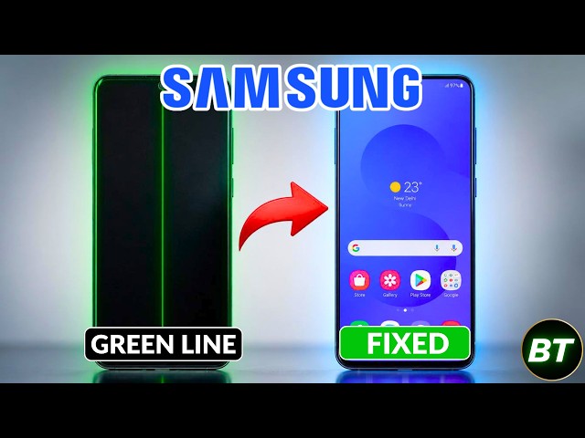Fix Green Line on Samsung Phone After Update (Step by Step Full Guide)