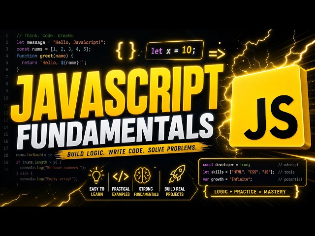 JavaScript for Frontend: From Zero to Hero | Step-by-Step Tutorial #javascript #viralvideo