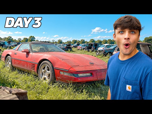 Trapped in a Junkyard Until I Drove This Abandoned Corvette Out!