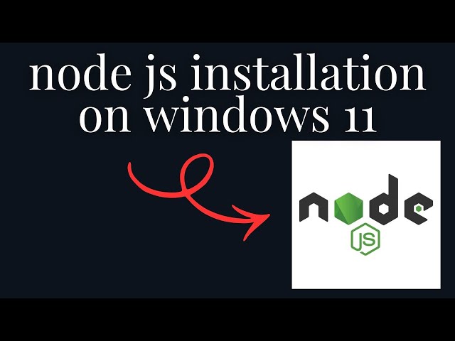 How to Install Node.js on Windows 11 (2026) | Step-by-Step for Beginners 🚀