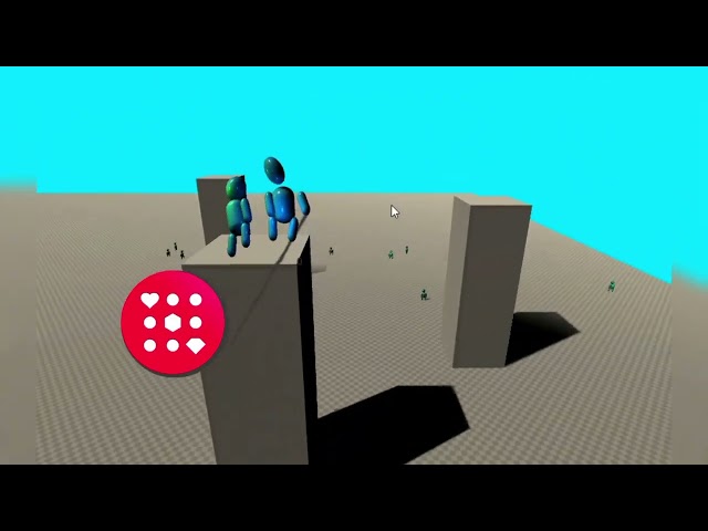 Web Stickman in cubes city demo gameplay scratch game development Made-With-Unity 