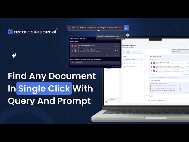 AI-Powered Document Search in RecordsKeeper.AI