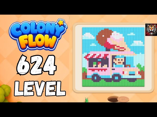 Colony flow Level 624 Walkthrough Solution