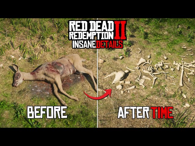 20 Insane Details in Red Dead Redemption 2