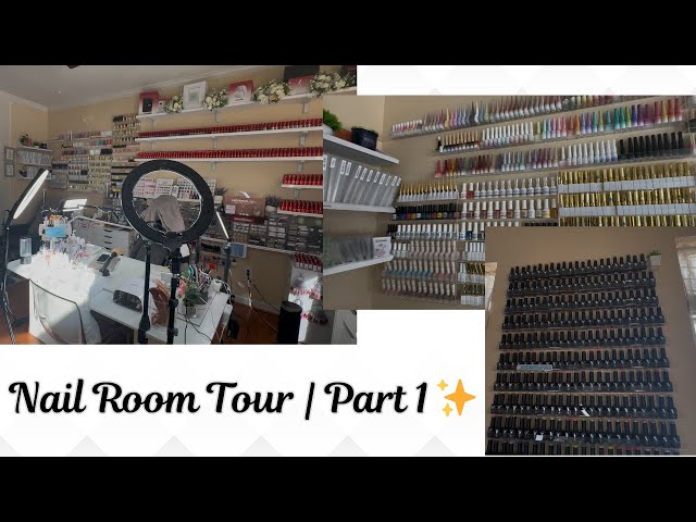 Nail Room Tour | Part 1 ✨ My Nail Setup & Creative Space