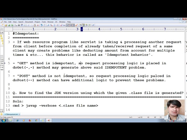 35 Advanced Java Servlet Tutorial | Idempotent