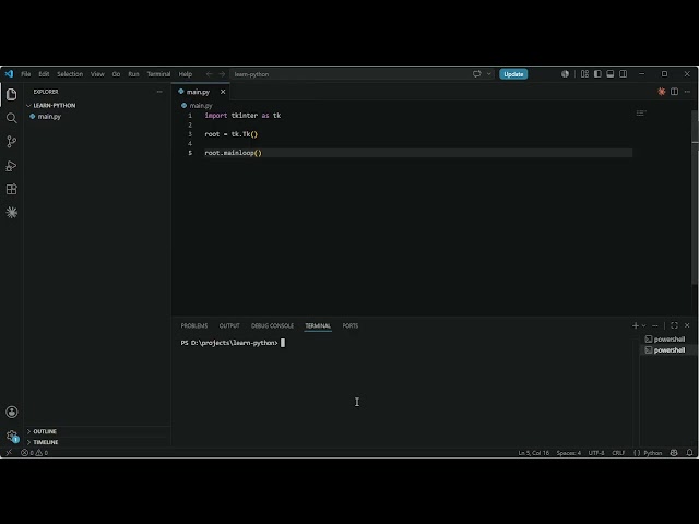 Python Tkinter Series - Part 01 (Beginning)