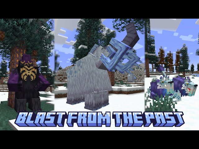 Ice Age Biome! | Blast from the Past Minecraft Mod Showcase (1.20.1)