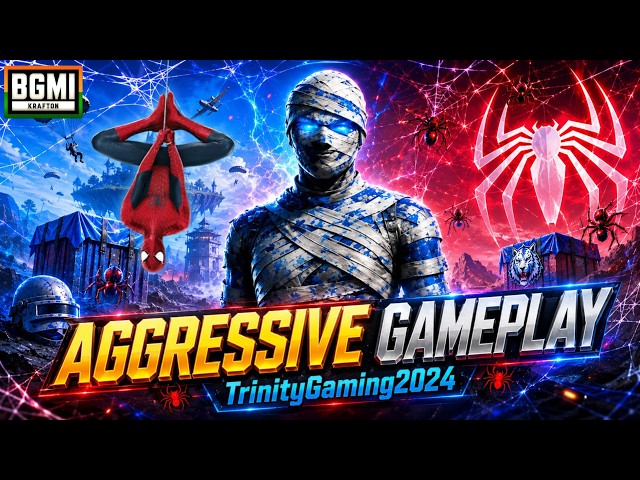 Aggressive Gameplay...!!! Lets Go...| Trinity Gaming | #BGMITelugu, #BGMIEnglish, #BGMIHindi | 18+