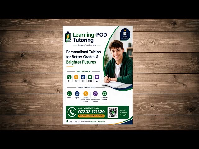 Learning Pod Tutoring Youtube Video