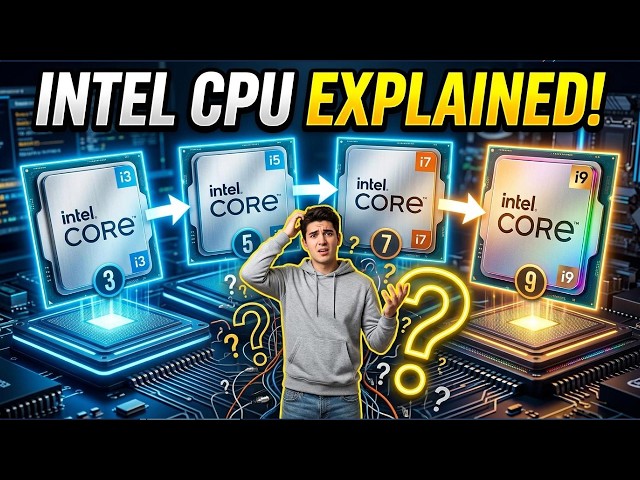 Every Intel CPU Family Decoded in 5 Minutes!