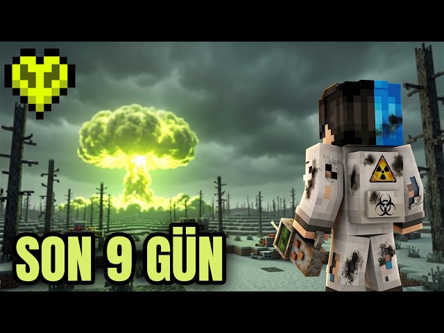 Minecraft Hardcore'da Nükleer Kış Kıyametinde 100 GÜN!
