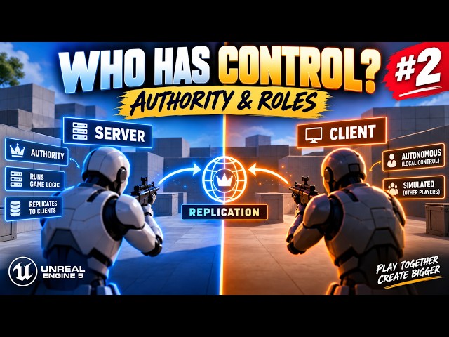 How Does Multiplayer Replication Work in Unreal Engine 5? | UE5 Multiplayer #2