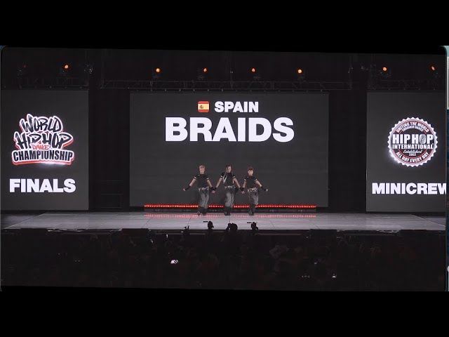 Braids - Spain | MiniCrew Division | 2025 World Hip Hop Dance Championship Finals