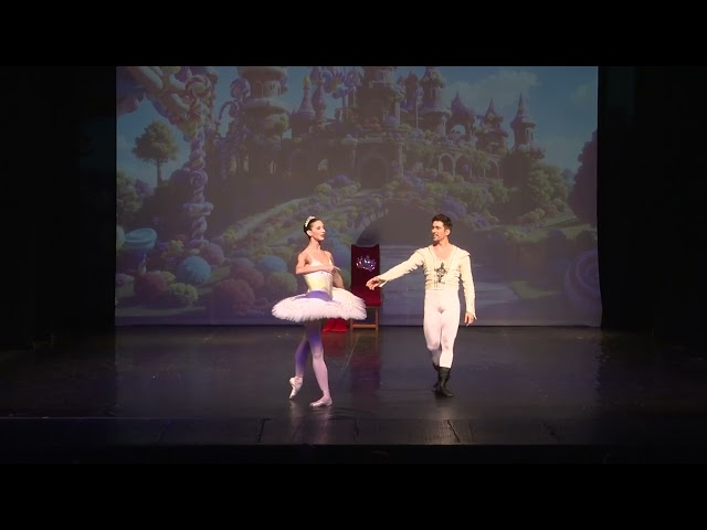 Ballet Nutcracker pas de deux performance