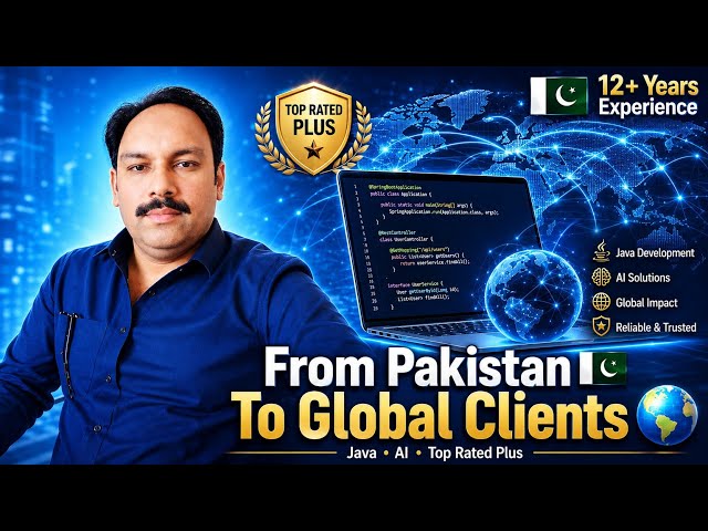 From Java Developer to Top Rated Plus Freelancer | Software Engineer & AI Developer