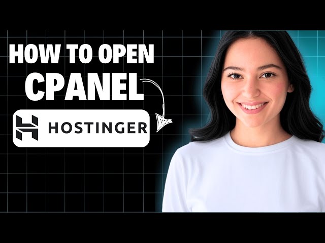 How To Open Cpanel In Hostinger 2025 (Beginner's Guide)