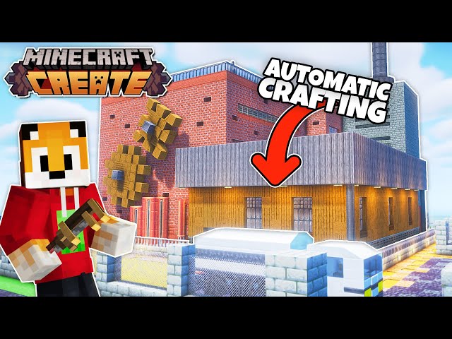 I AUTOMATE EVERYTHING in Minecraft Create Mod