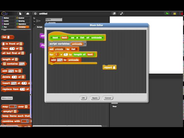 Morse code in Snap!