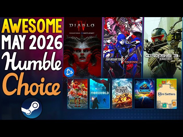 ABSOLUTELY AWESOME NEW HUMBLE CHOICE LIVE RIGHT NOW + AWESOME LAST CHANCE STEAM GAME DEAL!