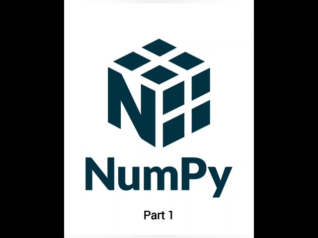 Python NumPy Part 1 #coding #python #numpy #programming