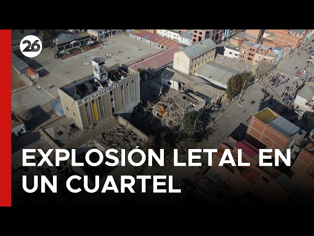 🇧🇴 BOLIVIA | Barracks explosion leaves dead, injured, and military personnel missing