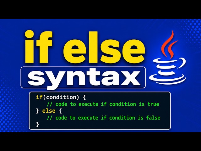 if else Statement in Java | Java Control Statements | if  else  with Examples | Decision making