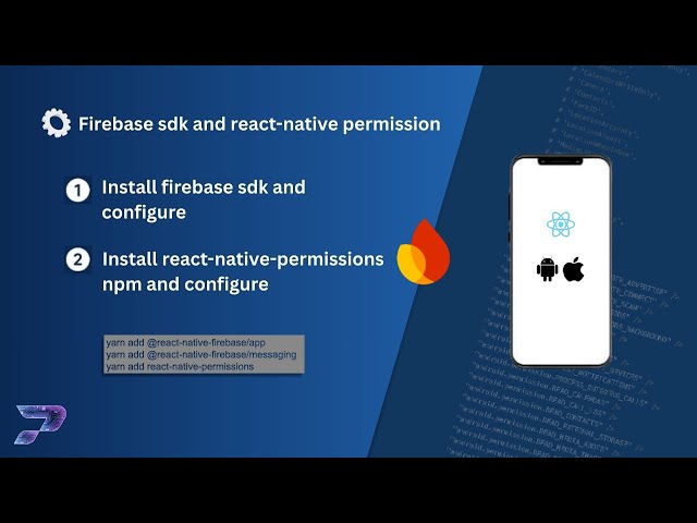 React Native Push Notifications with Firebase & Node.js |  2. Configure React Native