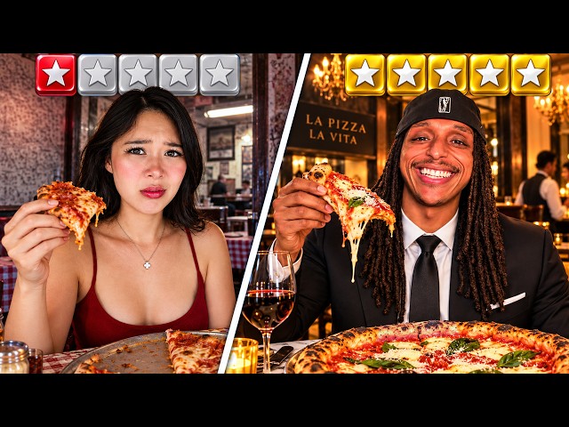 We Tested 1-Star vs 5-Star Pizza!