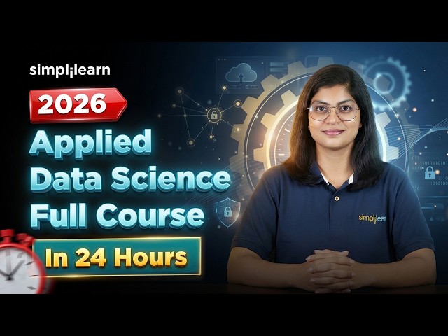 Applied Data Science With Python Full Course 2026 [Free] | Python For Data Science | Simplilearn