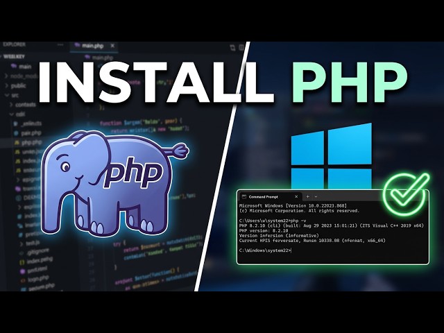 How to Install PHP on Windows 10/11 (Step-by-Step Guide)