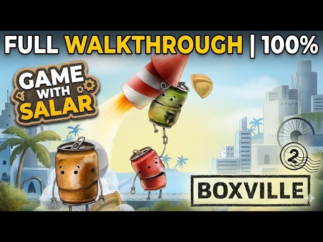 I Beat Boxville 2! - Full Game Playthrough & All Puzzles Solved