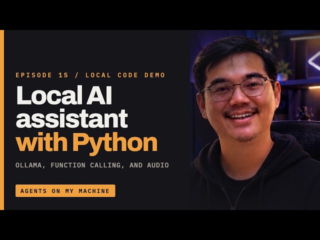 Building a private local AI assistant with Python and Ollama
