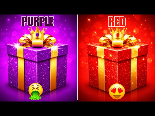 Top 2 Gift Box Options Every Shopper Needs to know about! 2 gift box challenge😜 choose your gift 2 🎁