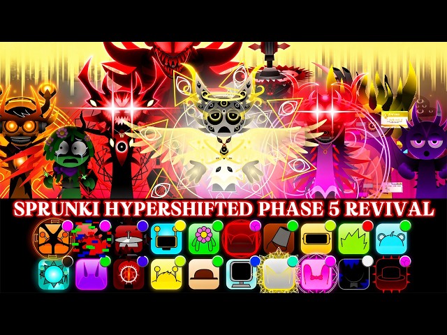 Incredibox Sprunki Hyper Shifted Phase 5 Revival - Full Gameplay Showcase
