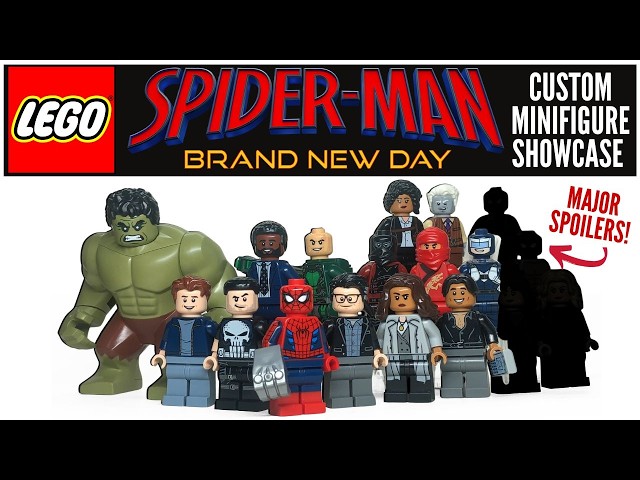 LEGO Spider-Man: Brand New Day Custom Minifigure Showcase