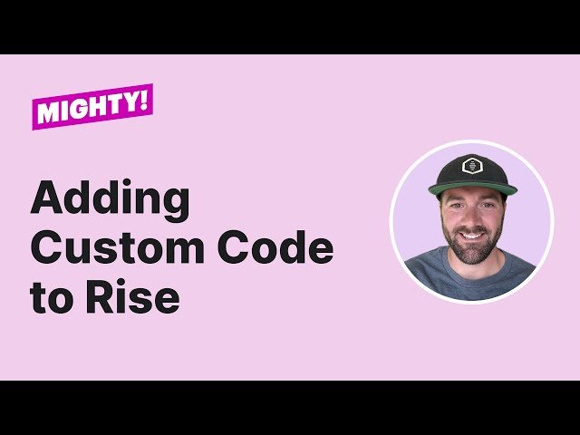Adding Custom Code (CSS/JS) directly in your Rise Course 😱