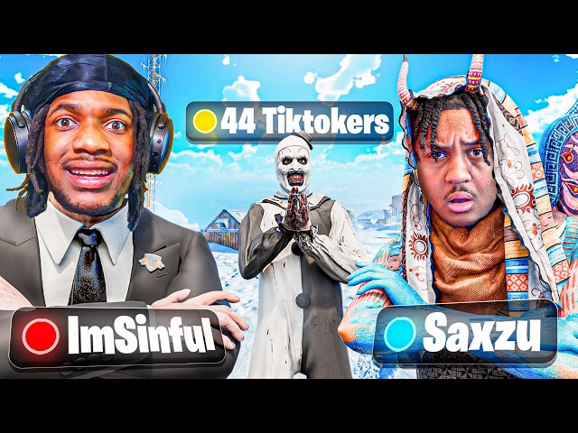 ImSinful & Saxzu vs 44 YY TIKOKERS on Rebirth Island