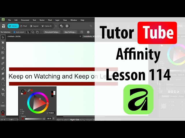 Affinity - Lesson 114 - Blemish Removal Tool