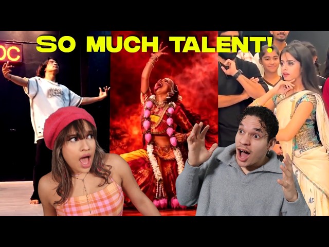 So everybody dances in India and they are FIRE! Latinos react to Indian Dancers who went Viral on IG