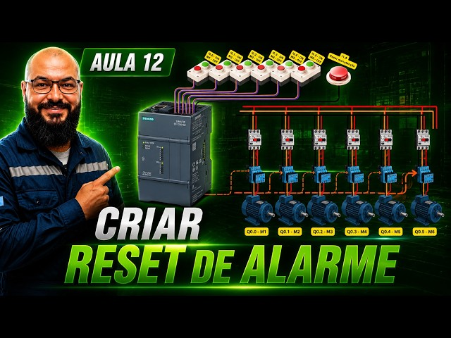 TIA Portal V21 Course: Adding a Motor Start Count RESET Button (Lesson 12)